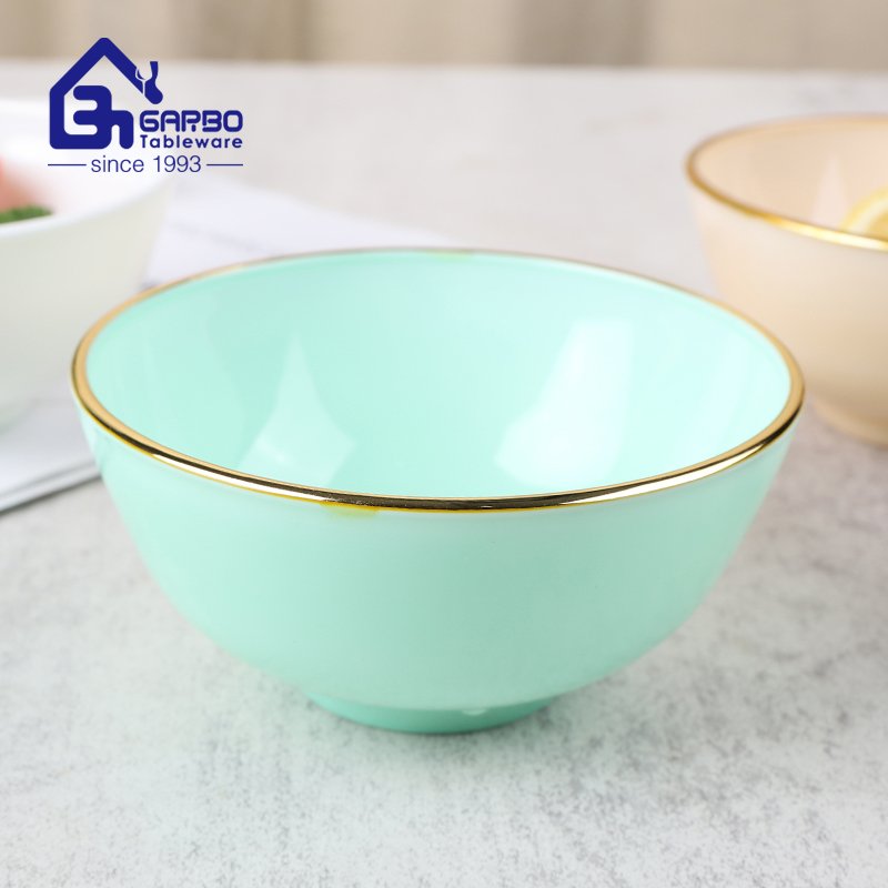 Weekly promotion for spraying color opal glassware dinnerware