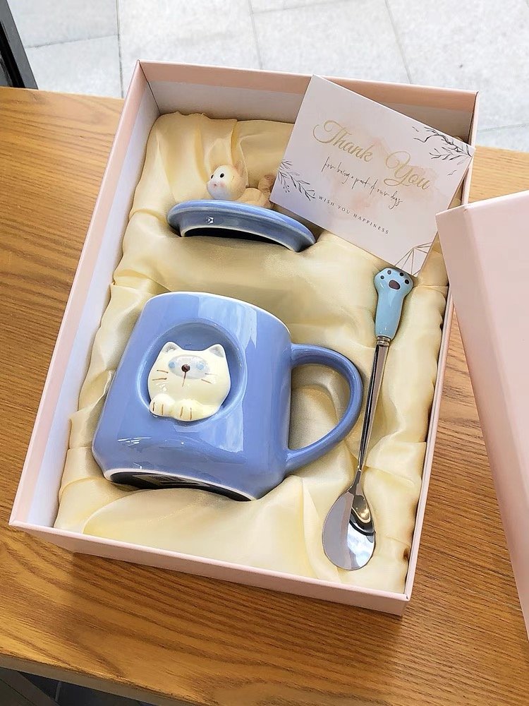 Garbo new arrival 3D design ceramic drinking mug set with various fashion designs