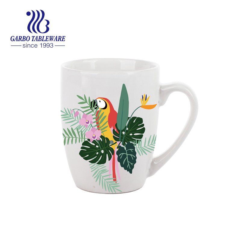 Caneca de cerâmica de design de pai natal 355ml preço barato caneca de café