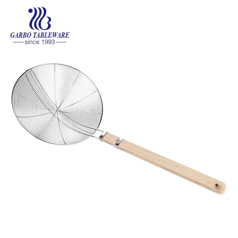 Factory Cheap Price Fast Delivery 201 Stainless Steel Customized Logo Kitchen Noodle Spoon Colander