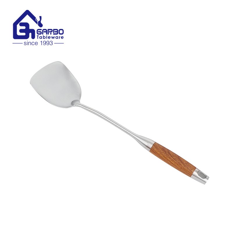 Multi Use Kitchen Utensil Stainless Steel Slotted Fish Turner Spatula Spoon Cooking Skimmer