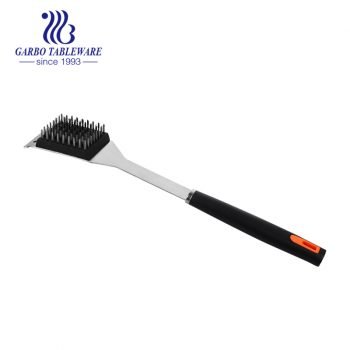 Stainless Steel Bristles Head Durable & Effective BBQ Cleaning Brush