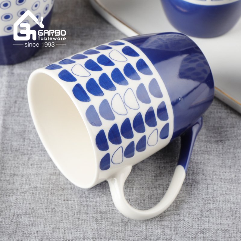 325ml cheap price new bone china porcelain mug made in Liling