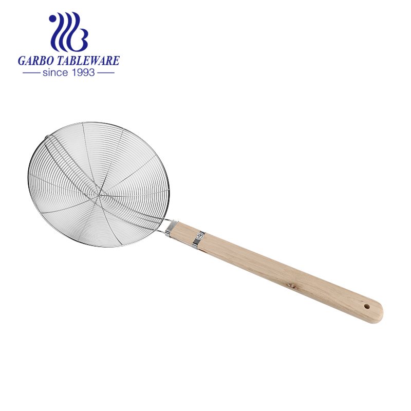 Superior Quality Stock Wholesale Kitchen Utensil 201 Stainless Steel Cooking Colander