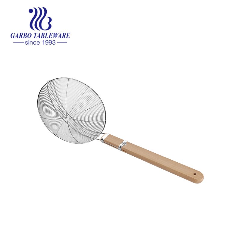 201 Stainless Steel Customzied Logo Kitchen Usage Household Utensils Factory Direct Supply Small Size Colander