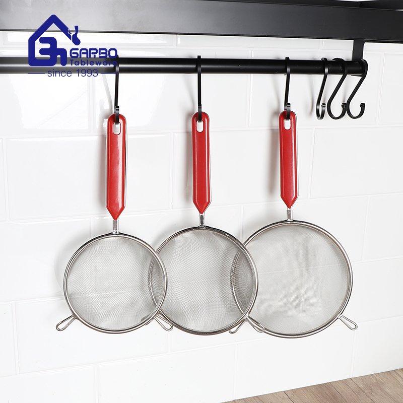 Conjunto de coador de cozinha com logotipo personalizado para utensílios de cozinha de qualidade superior pequena MOQ