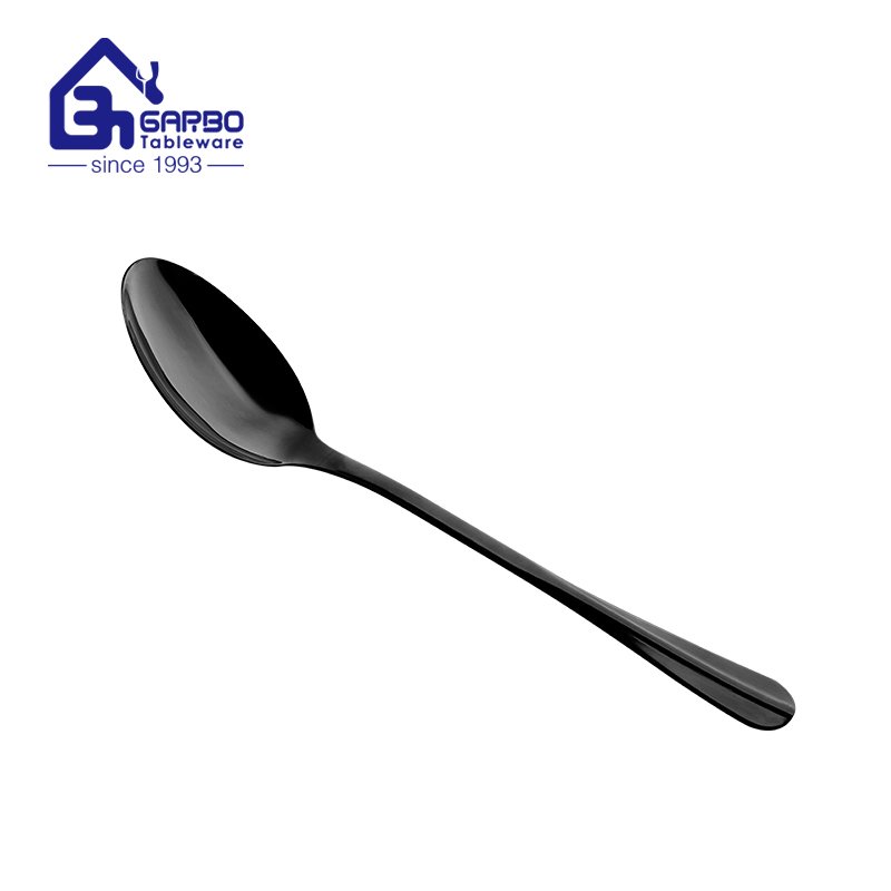 Utensilio de cocina 201 Acero inoxidable Ranurado Negro Oro Cucharón de sopa Colador Cuchara ranurada Juego Espumadera Colador