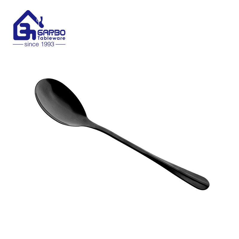 Kitchen Utensil 201 Stainless Steel Slotted Black Gold Soup Ladle Colander Slotted Spoon Set Skimmer Strainer