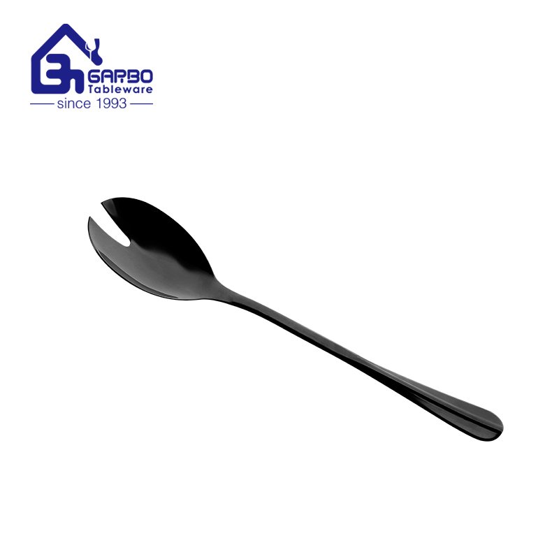 Kitchen Utensil 201 Stainless Steel Slotted Black Gold Soup Ladle Colander Slotted Spoon Set Skimmer Strainer