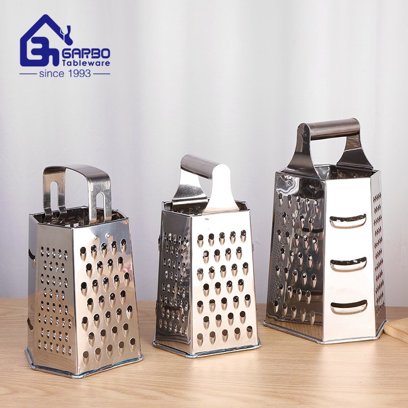 China Wholesale Professional Fine Mesh Strainers Basket Superior Quality Stainless Steel Box Grater