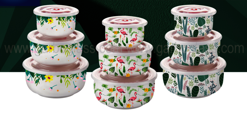 Popular juego de cuencos de porcelana de Garbo Tableware