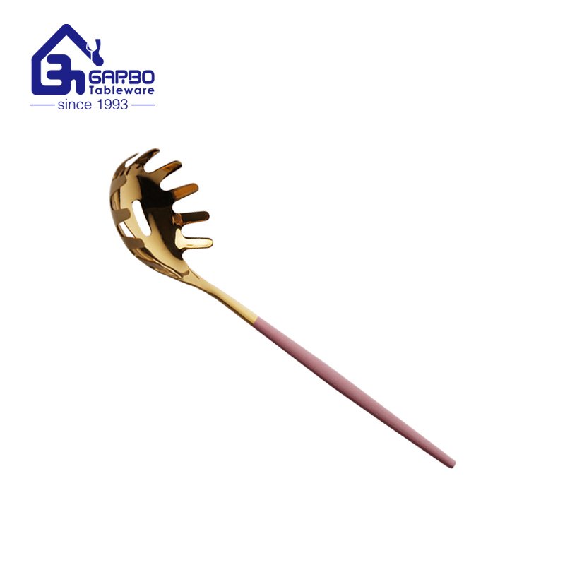 201ss Whisk Spatula Tongs Spoon And Slotted Spatula Rose Gold And Pink Colorful Kitchen Utensil