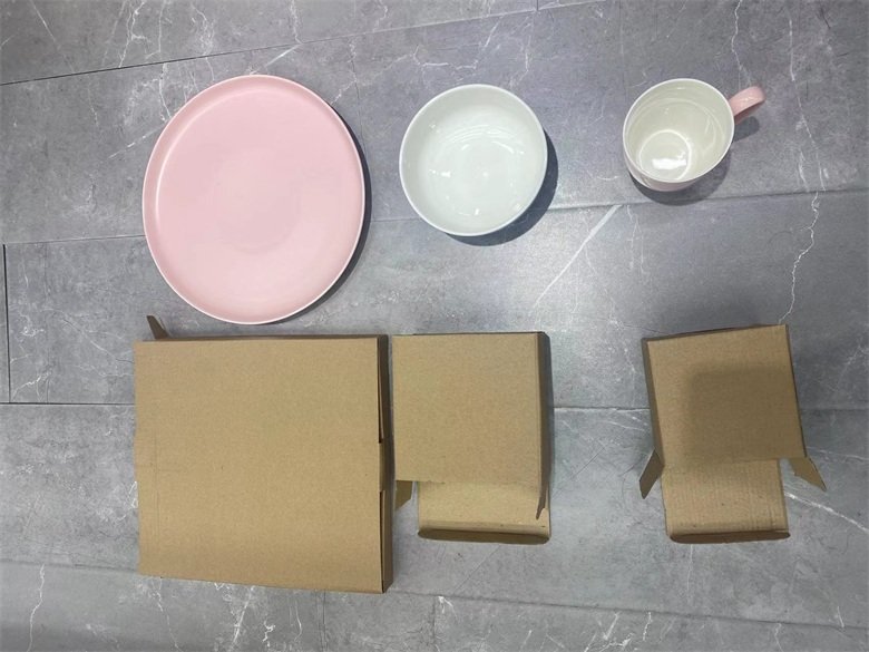 What is the safe packing way for ceramic tableware