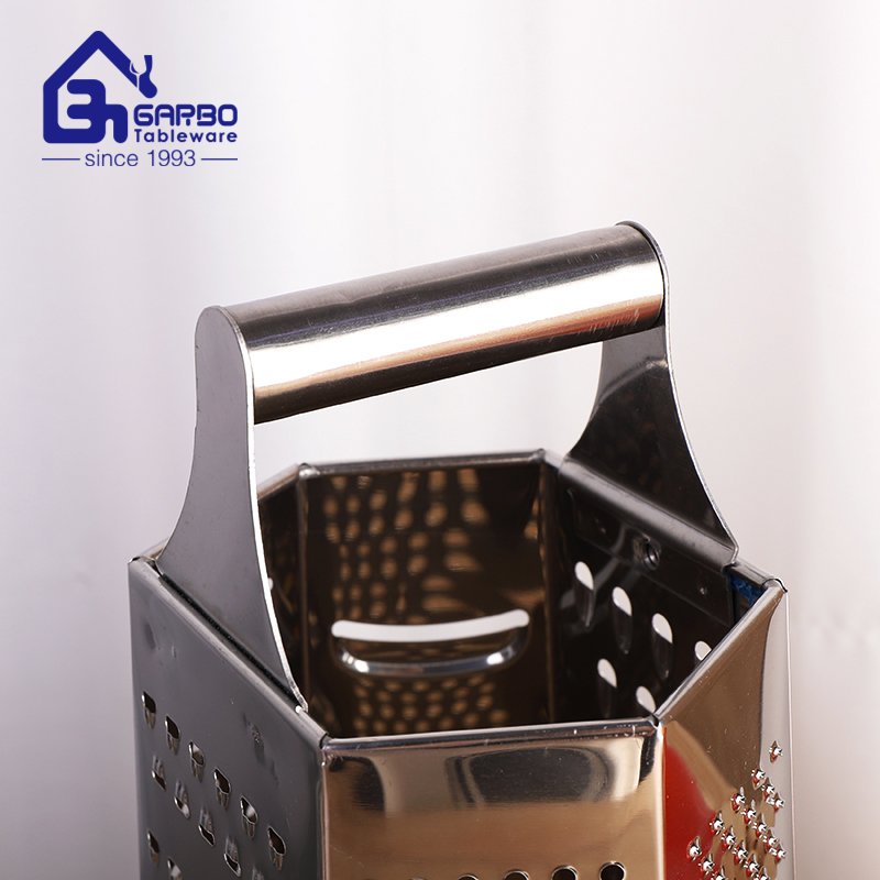 Tableware Kitchen Usage Selected 6-sides Stainless Steel Box Grater