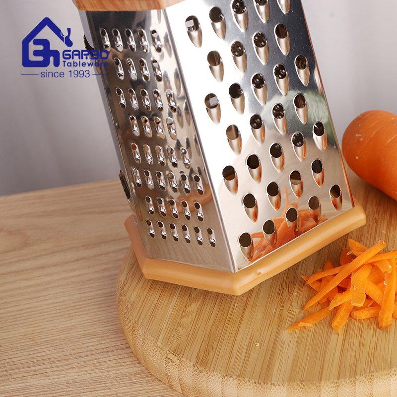 高品質の安い家庭用キッチン ツール ステンレス鋼おろし器ボックス