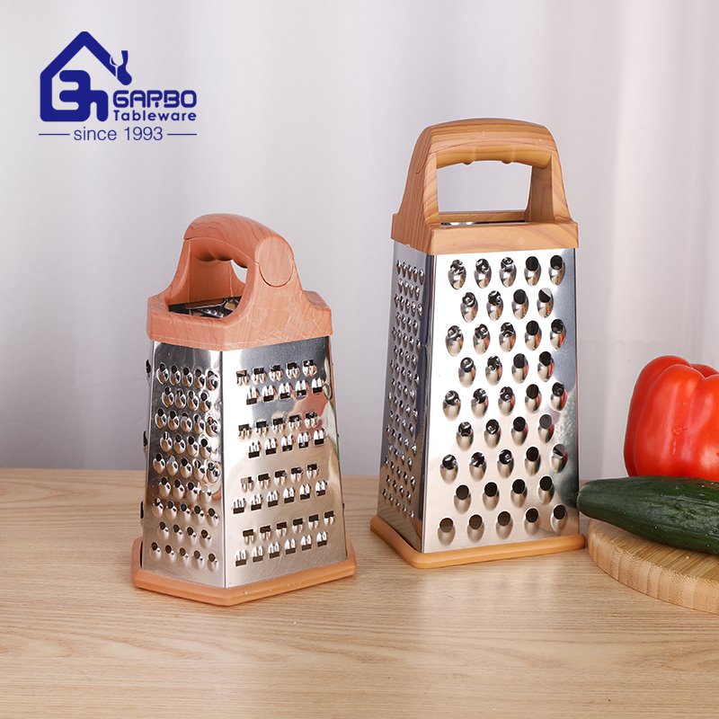 Boîte de râpe en acier inoxydable d'outil de cuisine d'utilisation à la maison bon marché de haute qualité