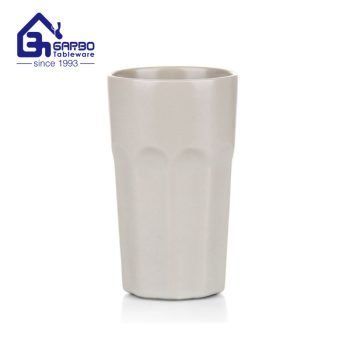 China factory Wholesale 18oz ceramic cups for drinking milk and water porcelain tumbler highball drinking cups