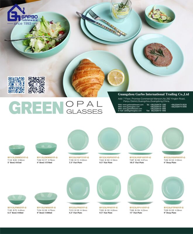 A Guide to Buying Colored Opal Glass Dinnerware from Garbo