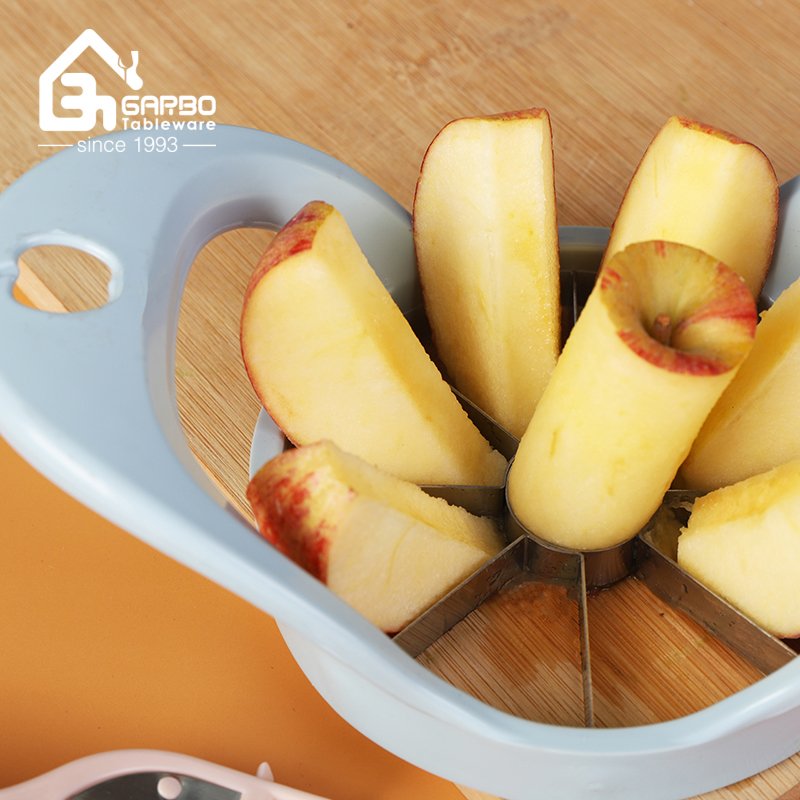 الفولاذ المقاوم للصدأ التفاح الفاكهة مقسم القطاعة قطاعة الفاكهة البطاطس الطماطم القاطع اكسسوارات المطبخ